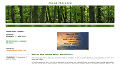 Desktop Screenshot of jesus-service.de